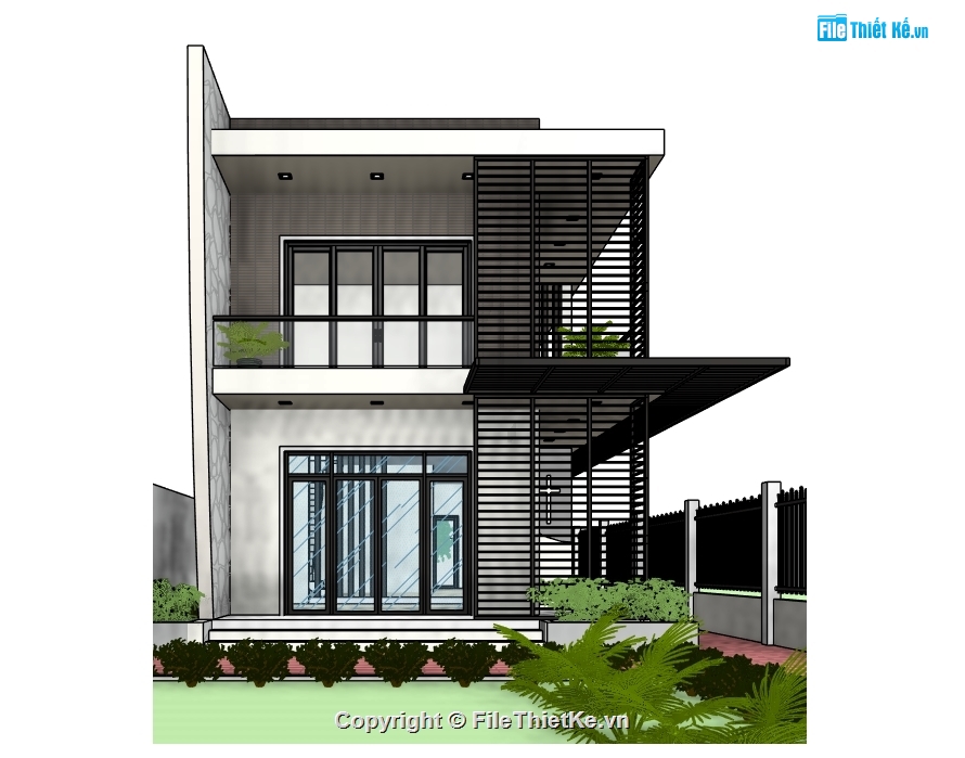 revit 2 tầng,nhà phố 2 tầng revit,file revit nhà 2 tầng,Bản vẽ nhà phố 2 tầng revit